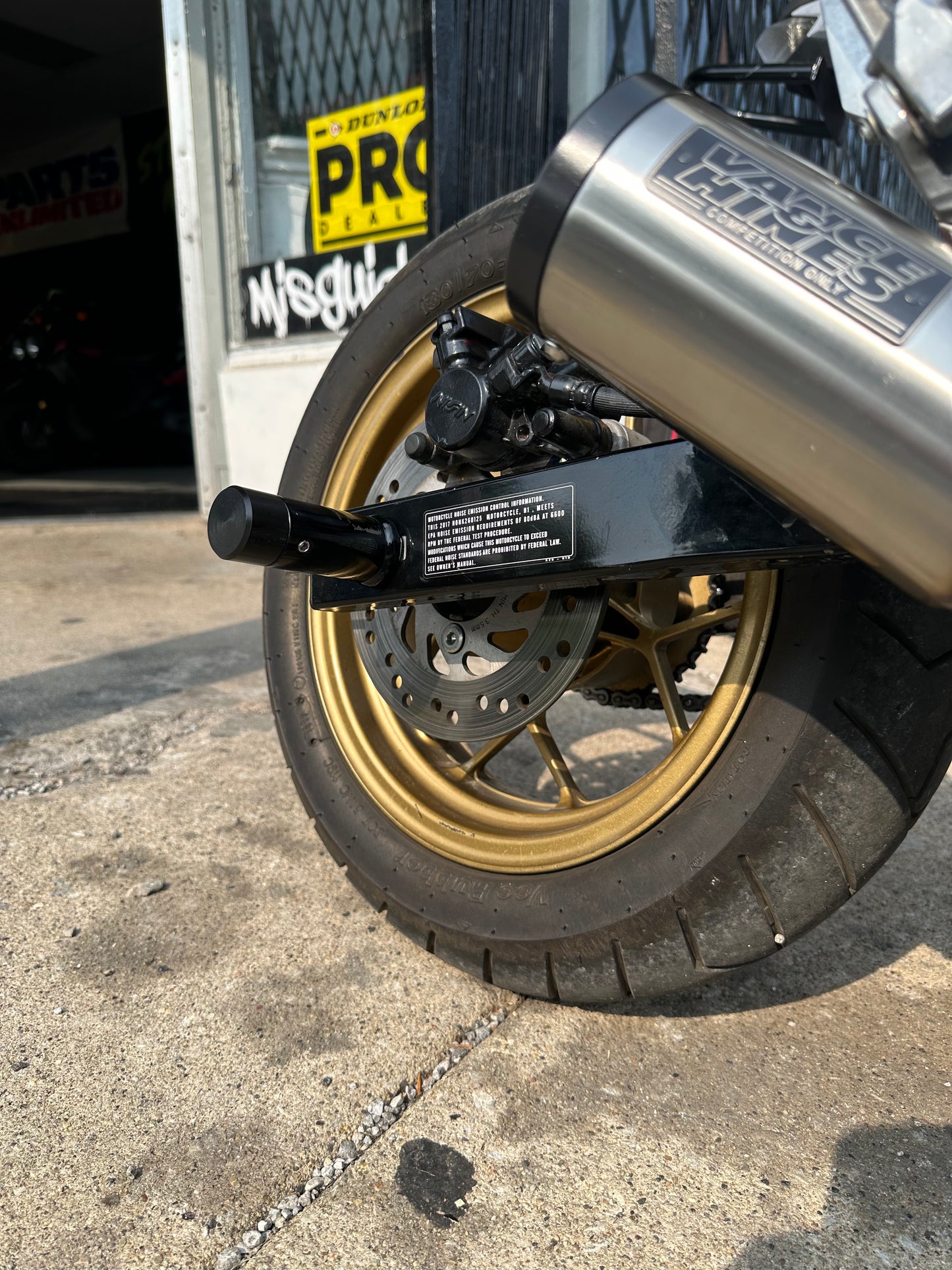 Grom/Z125 Axle Sliders
