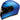 Jackal Satin Blue Helmet