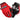 Thrashin Go Fast Red Gloves