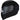 Jackal Flat Black Helmet