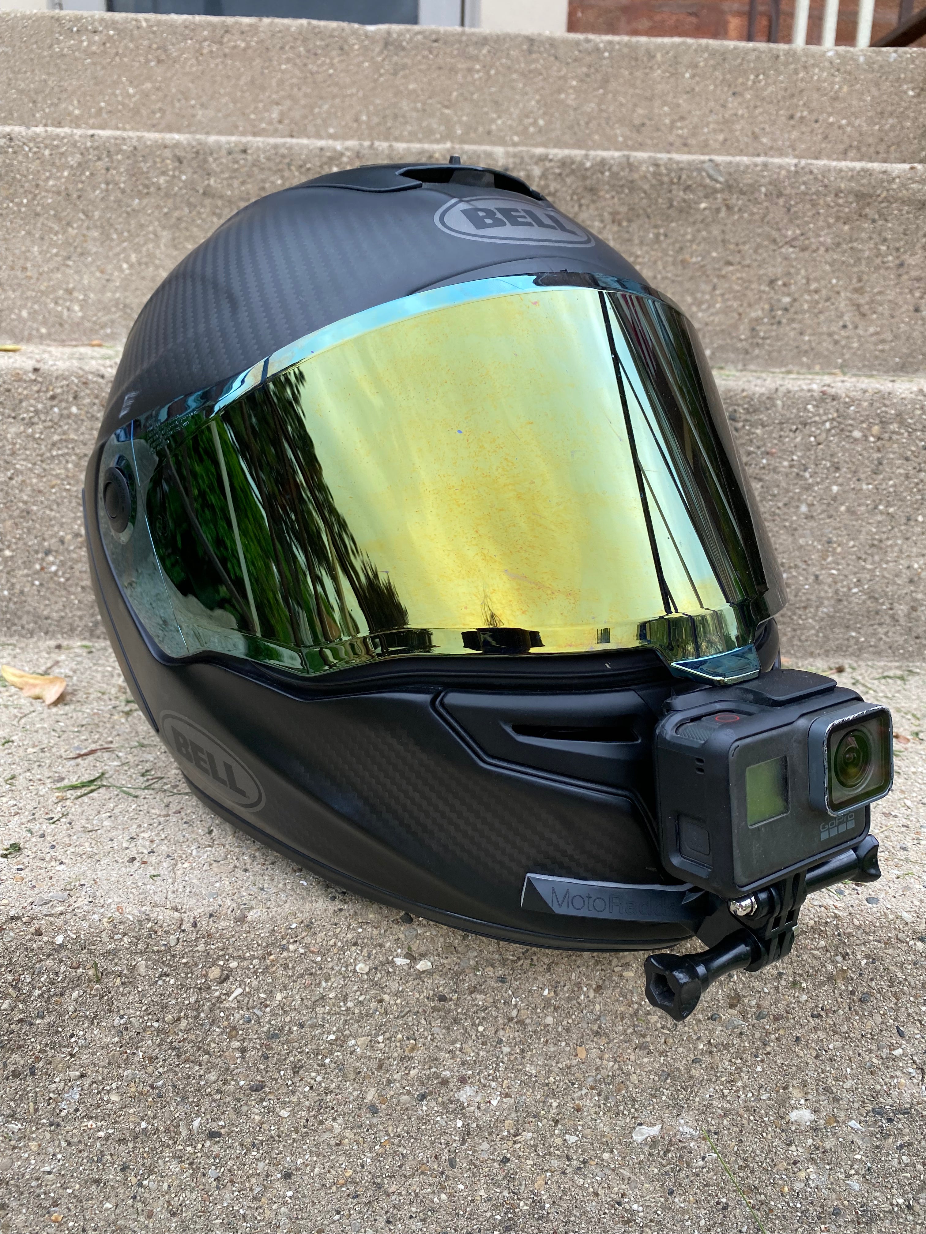 Motoradds gopro chin 2024 mount