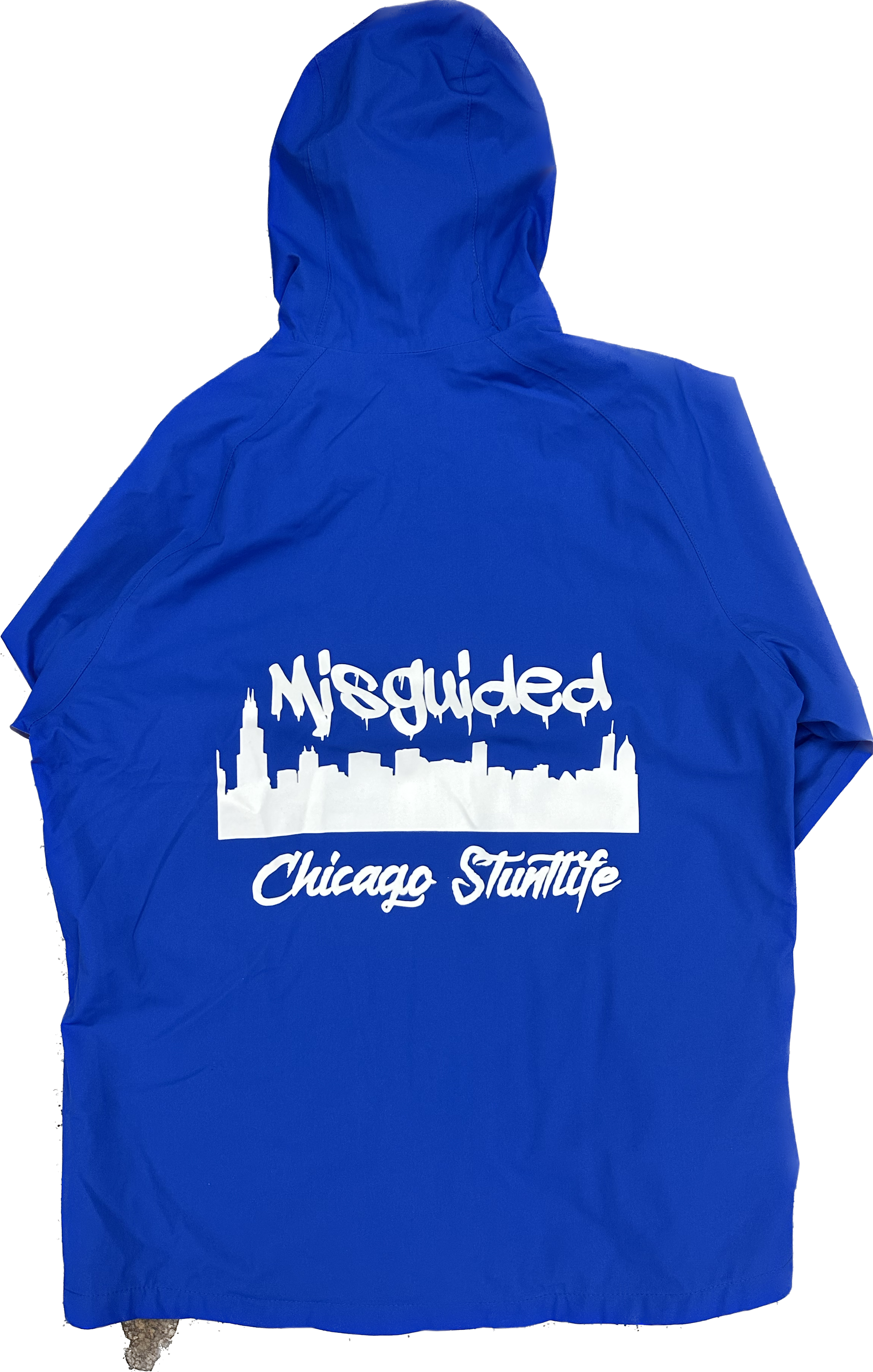 Premium Royal Blue Windbreaker – Misguided Co.